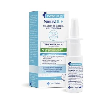 Naso Faes Sinusol + Spray Nasal 15ml Naso Faes Sinusol + Spray Nasal 15ml
