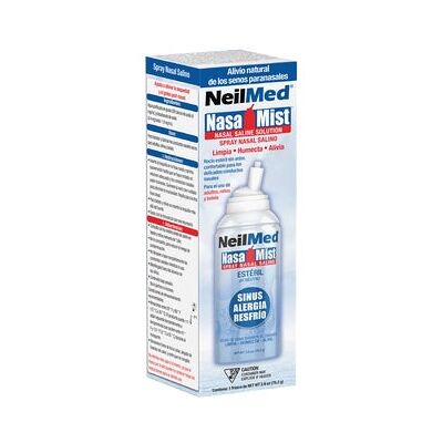Neilmed NasaMist Spray nasal salino - 75ml - Ayuda con alergias y sequedad Neilmed NasaMist Spray nasal salino - 75ml - Ayuda con alergias y sequedad