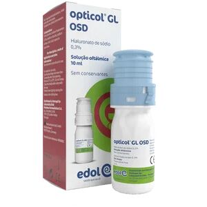 Edol Opticol GL OSD Solução Oftálmica 10ml