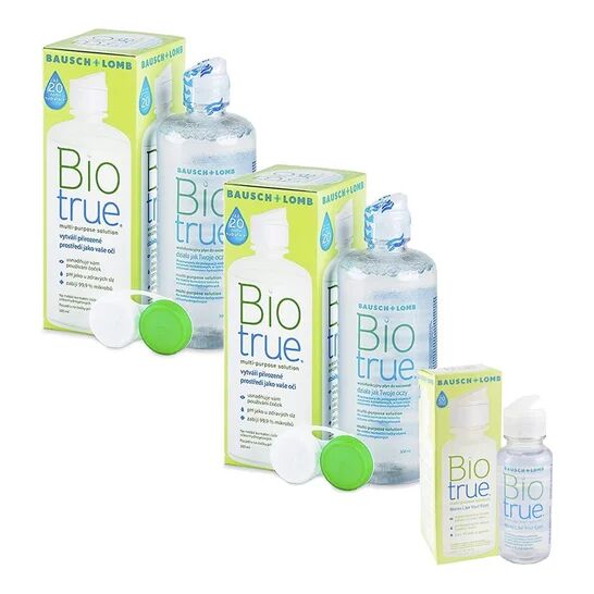 BAUSCH & LOMB Bausch&Lomb Biotrue 2x300ml + 60ml