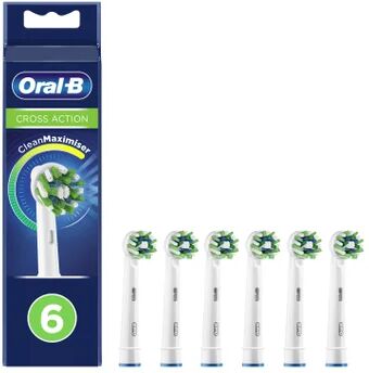 Oral-B Cross Action Clean Maximiser Recambios 6uds