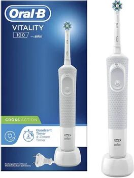 Oral-B Cepillo Eléctrico Vitality 100 Cross Blanco 1ud