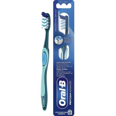 Oral-B Cepillo Dental Pro-Clean Advanced Medio Oral-B Cepillo Dental Pro-Clean Advanced Medio