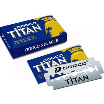 LEA Dorco Titan Cuchillas Doble Filo 5uds LEA Dorco Titan Cuchillas Doble Filo 5uds