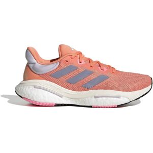 Adidas Women's SOLARGLIDE 6 Running Shoes - Coral Fusion/Silver Violet/Beam Pink Coral Fusion/Silver Violet/Beam Pink UK 6