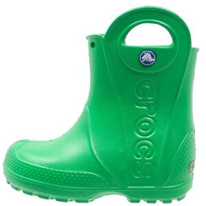 Botas de Agua CROCS Handle Rain Boot Kids Bebés (24-25 - Verde)