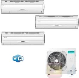 Hisense Aire Acondicionado Tres Split 9+9+9 Btu Silentium Pro Wifi Qd25xu00g+ Qd25xu00g+ Qd25xu00g+ 3amw62u4rfa A++ A+ R-32 Hisense Aire Acondicionado Tres Split 9+9+9 Btu Silentium Pro Wifi Qd25xu00g+ Qd25xu00g+ Qd25xu00g+ 3amw62u4rfa A++ A+ R-32