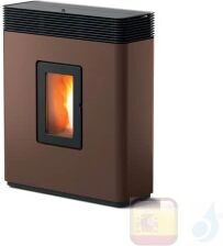 MCZ Estufa De Pellets Philo Comfort Air 14 M1 13.8 Kw Metal Bronce Canalizable Mando A Distancia Maestro Con Termostato A+ MCZ Estufa De Pellets Philo Comfort Air 14 M1 13.8 Kw Metal Bronce Canalizable Mando A Distancia Maestro Con Termostato A+
