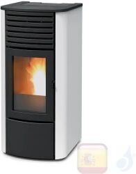 MCZ Estufa Termo De Pellets Serie Clio Hydro 16 16.2 Kw Metal Blanco 7116060s A++ MCZ Estufa Termo De Pellets Serie Clio Hydro 16 16.2 Kw Metal Blanco 7116060s A++