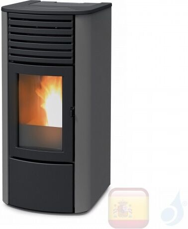 MCZ Estufa Termo De Pellets Serie Clio Hydro 23 22.8 Kw Metal Plata 7116064s A+ MCZ Estufa Termo De Pellets Serie Clio Hydro 23 22.8 Kw Metal Plata 7116064s A+