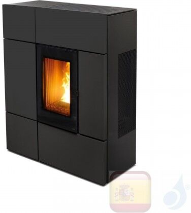 MCZ Estufa De Pellets Stream Comfort Air 12 Up! M1 11.9 Kw Metal Negro Canalizable Mando A Distancia Maestro Con Termostato A+ MCZ Estufa De Pellets Stream Comfort Air 12 Up! M1 11.9 Kw Metal Negro Canalizable Mando A Distancia Maestro Con Termostato A+