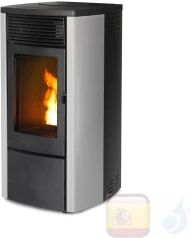 MCZ Estufa De Pellets Ego Comfort Air 10 M1 10.0 Kw Metal Plata Canalizable Mando A Distancia Maestro Con Termostato A+ MCZ Estufa De Pellets Ego Comfort Air 10 M1 10.0 Kw Metal Plata Canalizable Mando A Distancia Maestro Con Termostato A+