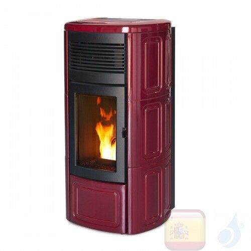 MCZ Estufa Termo De Pellets Suite Hydromatic 24 M1 Acs 23.9 Kw Cerámico Bordeaux Mando A Distancia Maestro Con Termostato A+ MCZ Estufa Termo De Pellets Suite Hydromatic 24 M1 Acs 23.9 Kw Cerámico Bordeaux Mando A Distancia Maestro Con Termostato A+