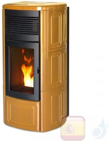 MCZ Estufa Termo De Pellets Suite Hydromatic 24 M1 Acs 23.9 Kw Cerámico Old Amber Mando A Distancia Maestro Con Termostato A+ MCZ Estufa Termo De Pellets Suite Hydromatic 24 M1 Acs 23.9 Kw Cerámico Old Amber Mando A Distancia Maestro Con Termostato A+