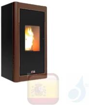 Cola Estufa De Pellets Urban Ruggine - Rust 6.3 Kw Serie Premium A+ Ventilada Tipo De Revestimiento Metal Código La11u80y Cola Estufa De Pellets Urban Ruggine - Rust 6.3 Kw Serie Premium A+ Ventilada Tipo De Revestimiento Metal Código La11u80y