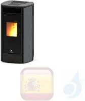 Ravelli Estufa De Pellets Sphere V Steel 10.8 Kw Tipo De Revestimiento Metal Gris A+ Ventilado Ravelli Estufa De Pellets Sphere V Steel 10.8 Kw Tipo De Revestimiento Metal Gris A+ Ventilado