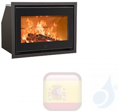 Ravelli Chimenea De Leña Chronos 6.5 Kw Tipo De Revestimiento Vaso Negro A+ Ravelli Chimenea De Leña Chronos 6.5 Kw Tipo De Revestimiento Vaso Negro A+