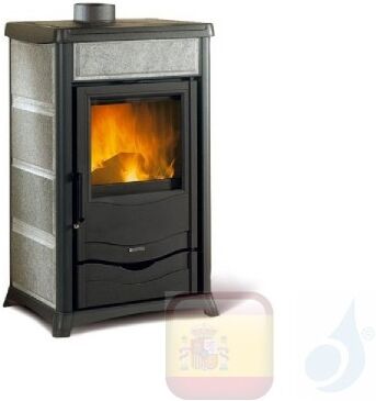 La Nordica Thermoestufas De Leña Termorossella Plus Evo Dsa 12.8 Kw Piedra Natural Roca Serie Estufas De Leña Termo 7117272 A+