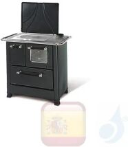 La Nordica Estufa De Cocina Romantica 4.5 6.0 Kw Acero Antracita Serie Horno De Leña 1014057 B La Nordica Estufa De Cocina Romantica 4.5 6.0 Kw Acero Antracita Serie Horno De Leña 1014057 B