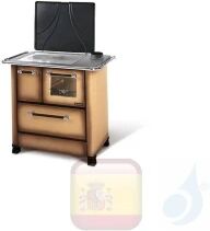 La Nordica Estufa De Cocina Romantica 3.5 5.0 Kw Acero Marrone Sfumato Serie Horno De Leña 1013052 A La Nordica Estufa De Cocina Romantica 3.5 5.0 Kw Acero Marrone Sfumato Serie Horno De Leña 1013052 A