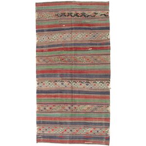 Anudada a mano . Origen: Turkey Kilim Vintage Turquía Alfombra 152x295