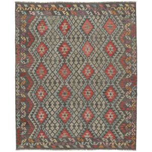 Anudada a mano . Origen: Afghanistan Kilim Afghan Old style Alfombra 245x297