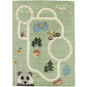 RugVista Bear world Alfombra - Verde claro 170x240