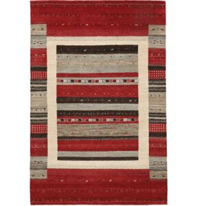 Anudada a mano . Origen: India Gabbeh Loribaft Alfombra 167x251