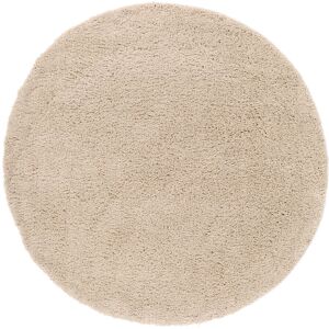 RugVista Comfy Alfombra - Beige  Ø 100