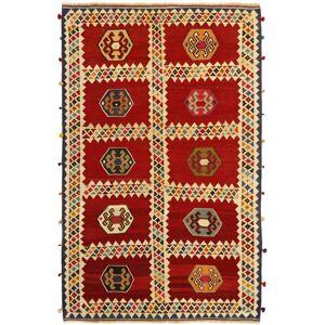 Anudada a mano . Origen: Persia / Iran Kilim Vintage Alfombra 169x265