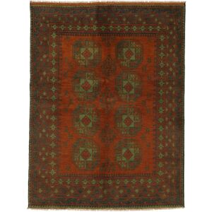 Anudada a mano . Origen: Afghanistan Afghan Fine Colour Alfombra 147x194