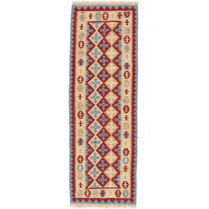 Anudada a mano . Origen: Persia / Iran Kilim Gashgai Alfombra 84x248