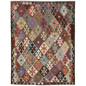 Anudada a mano . Origen: Afghanistan Kilim Afghan Old style Alfombra 150x196