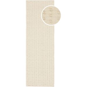 RugVista Bumblin Alfombra - Blanco natural 80x250