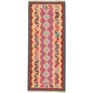 Anudada a mano . Origen: Persia / Iran Kilim Gashgai Alfombra 83x198