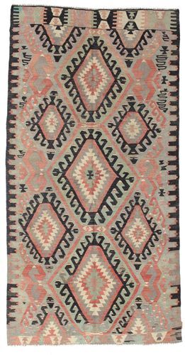 Anudada a mano . Origen: Turkey Alfombra Kilim Semiantigua Turquía Alfombra 160X310 Alfombra De Pasillo Naranja/Marrón (Lana, Turquía)