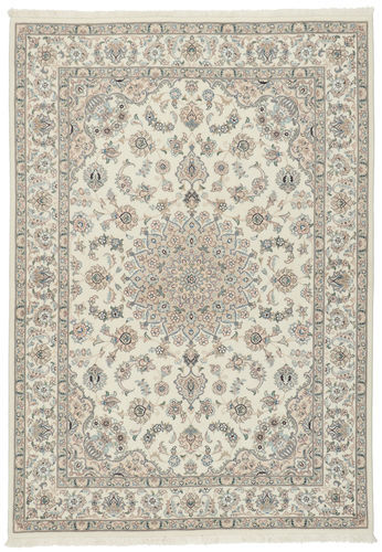 Anudada a mano . Origen: Persia / Iran 172X245 Alfombra Nain Fine 9La Alfombra Oriental Beige/Amarillo (Persia/Irán)