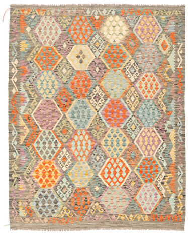 Anudada a mano . Origen: Afghanistan Alfombra Kilim Afghan Old Style Alfombra 190X250 Marrón/Naranja (Lana, Afganistán)