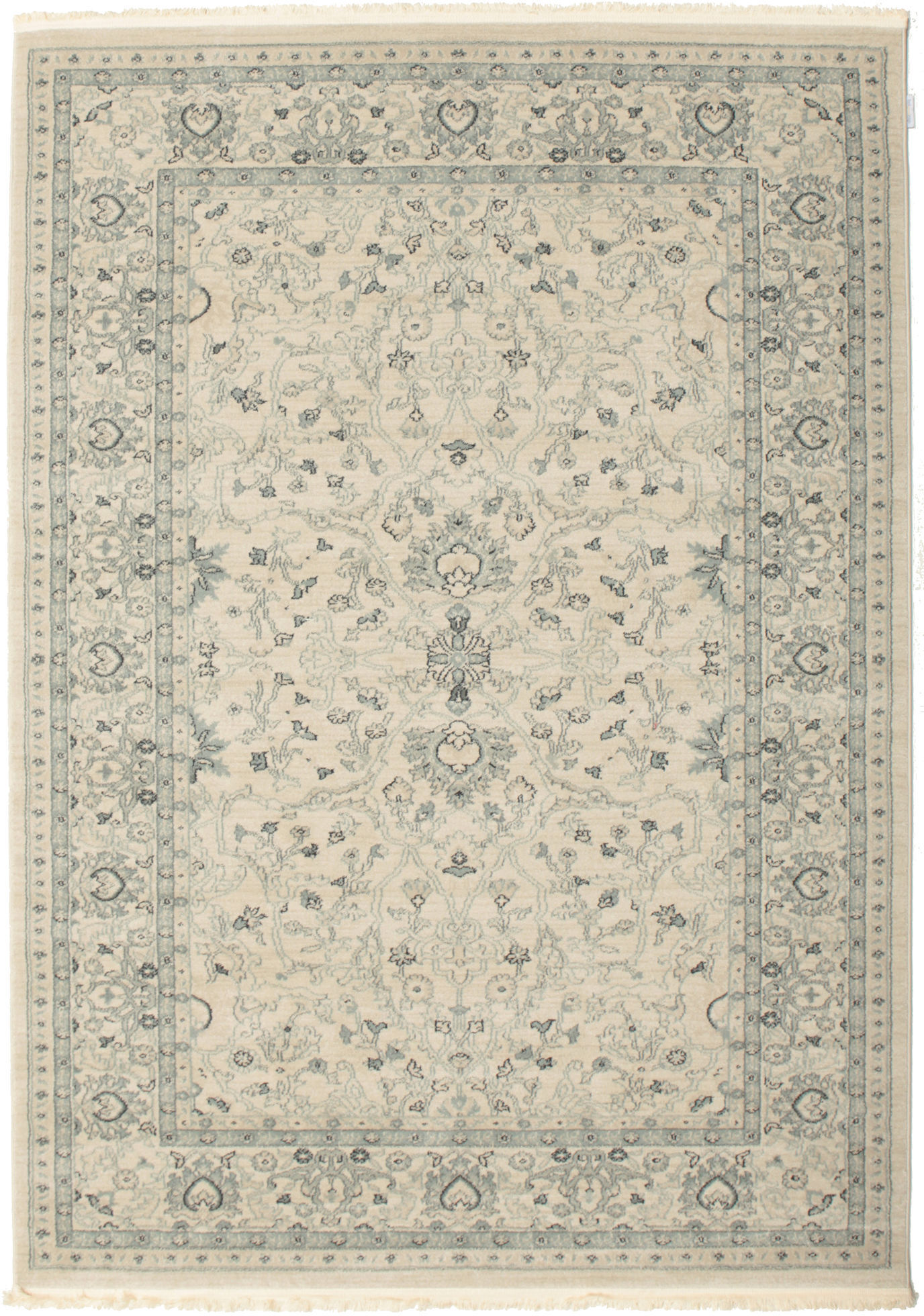 RugVista Ziegler Michigan Alfombra - Beige / Verde 160x230