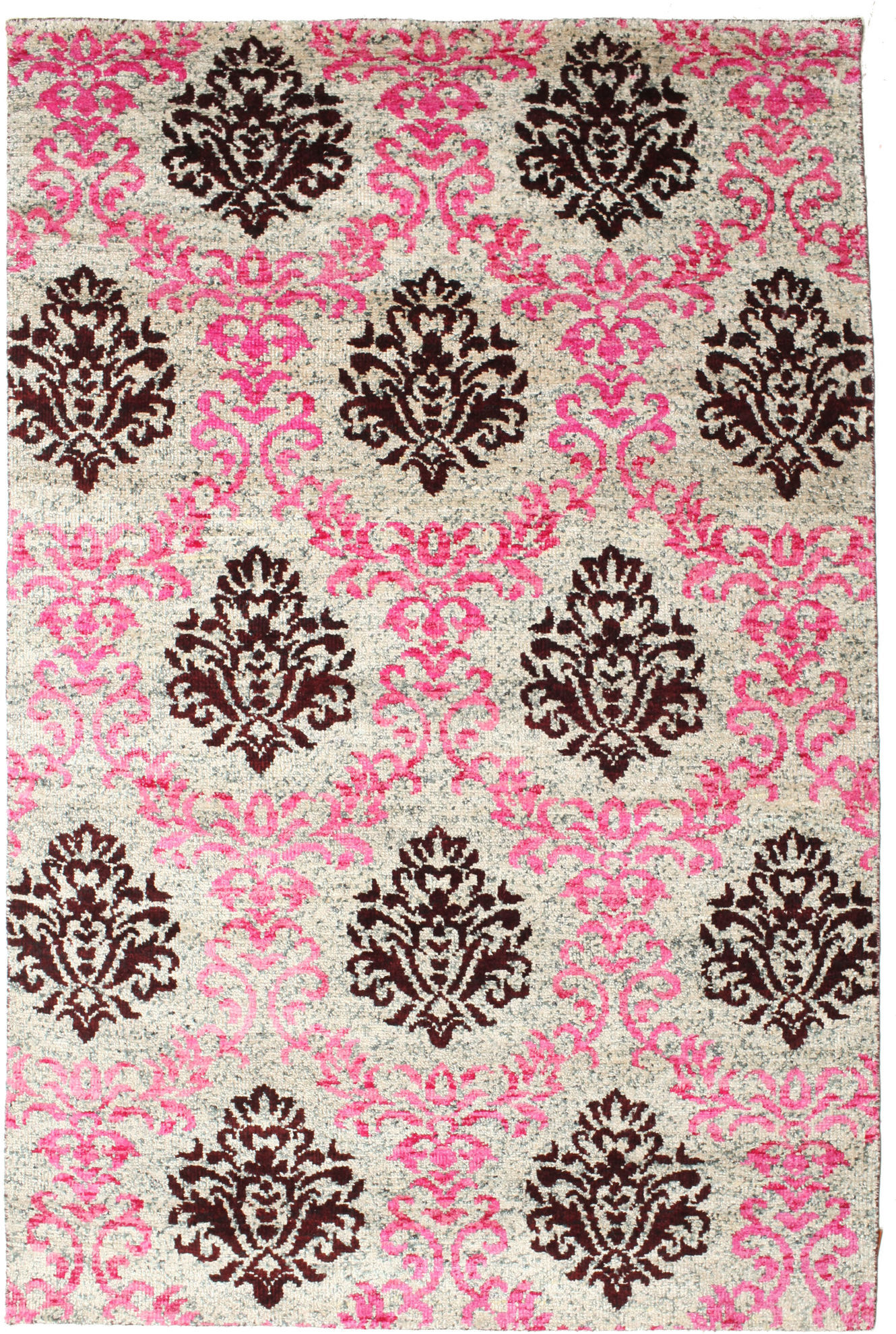 RugVista Jardine Alfombra - Rosa / Rojo burdeos 190x290