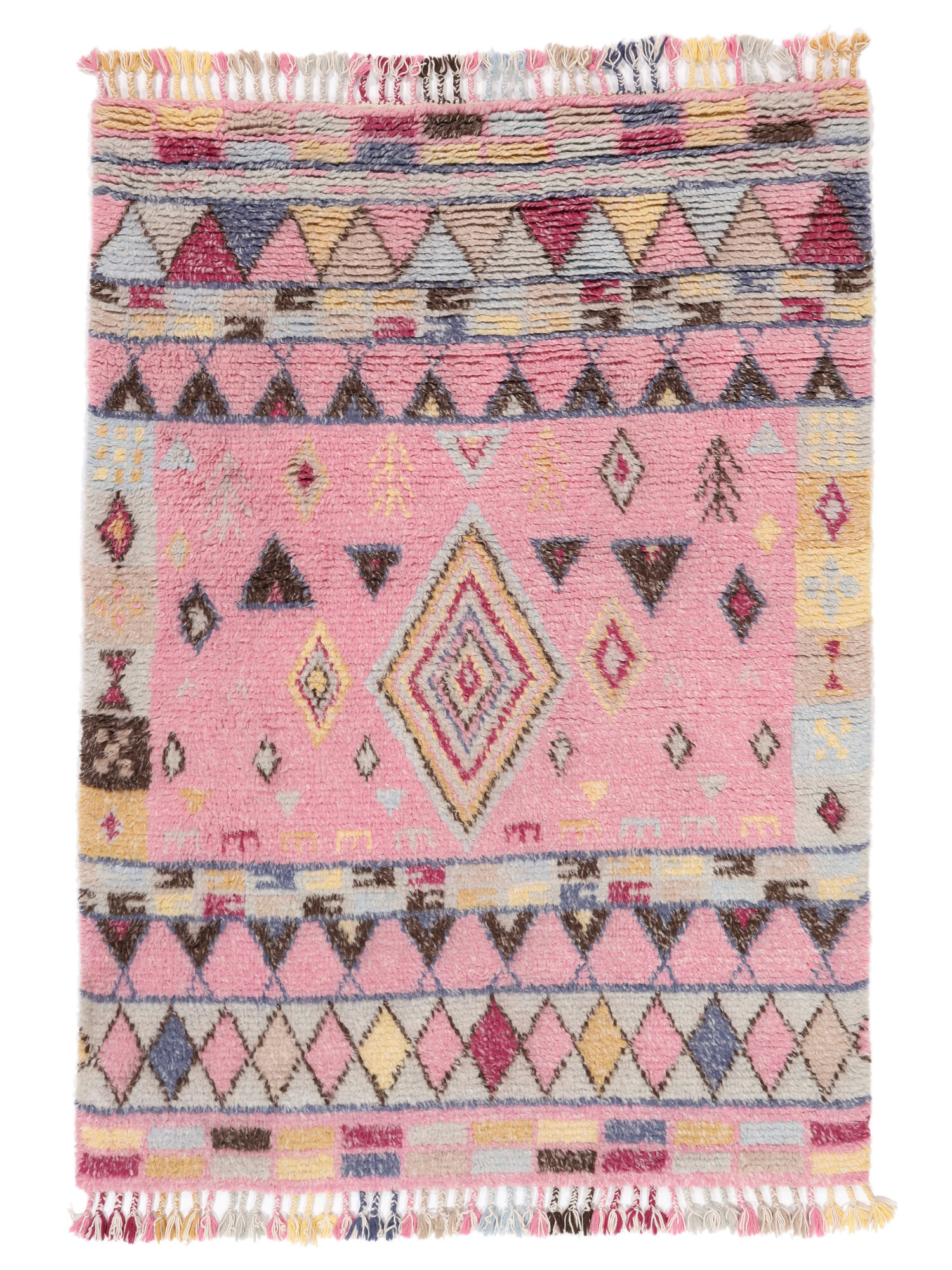 RugVista Fanny Alfombra - Rosa / Multicolor 160x230