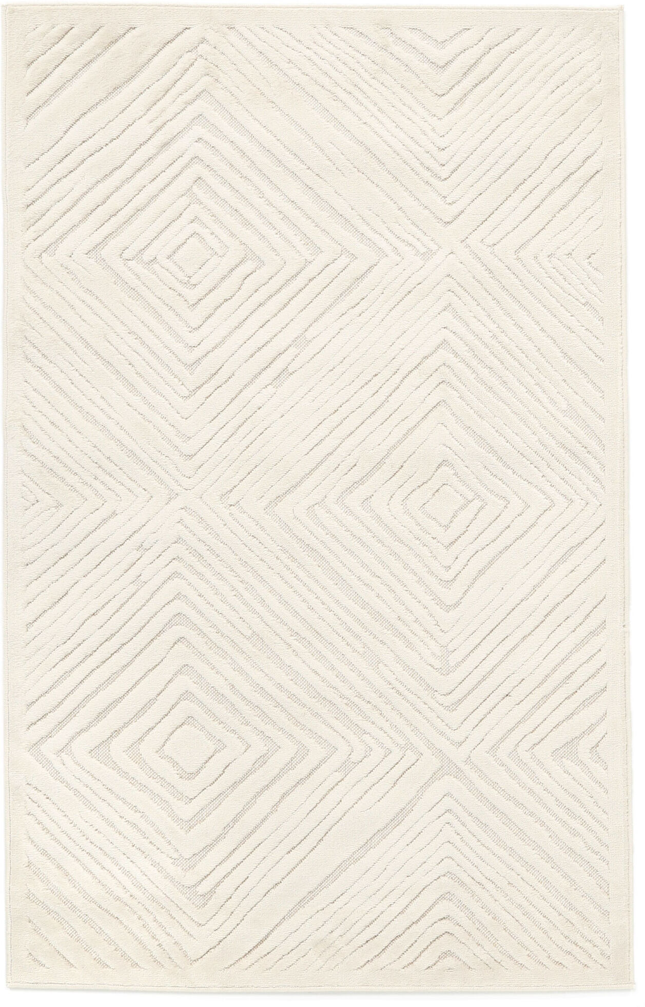 RugVista Tuscany Alfombra - Blanco crema 140x200