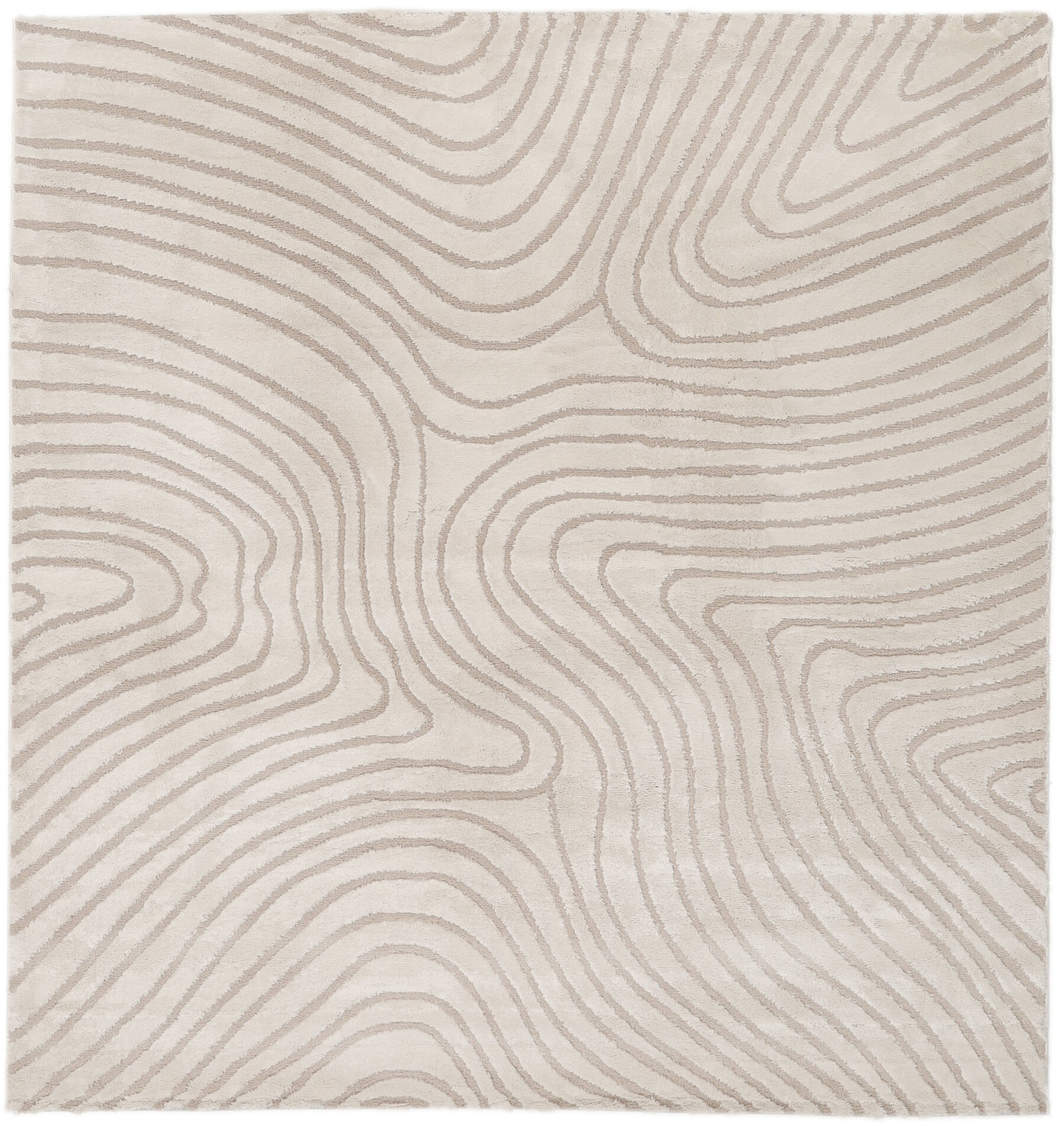 RugVista Chaima Alfombra - Blanco crema / Beige 240x240