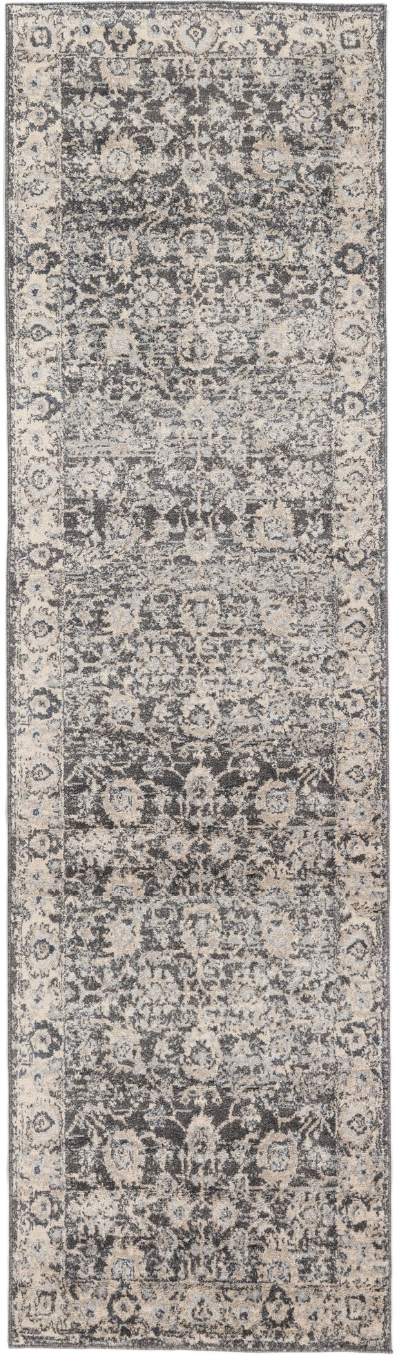 RugVista Rezia Alfombra - Gris / Beige 100x350