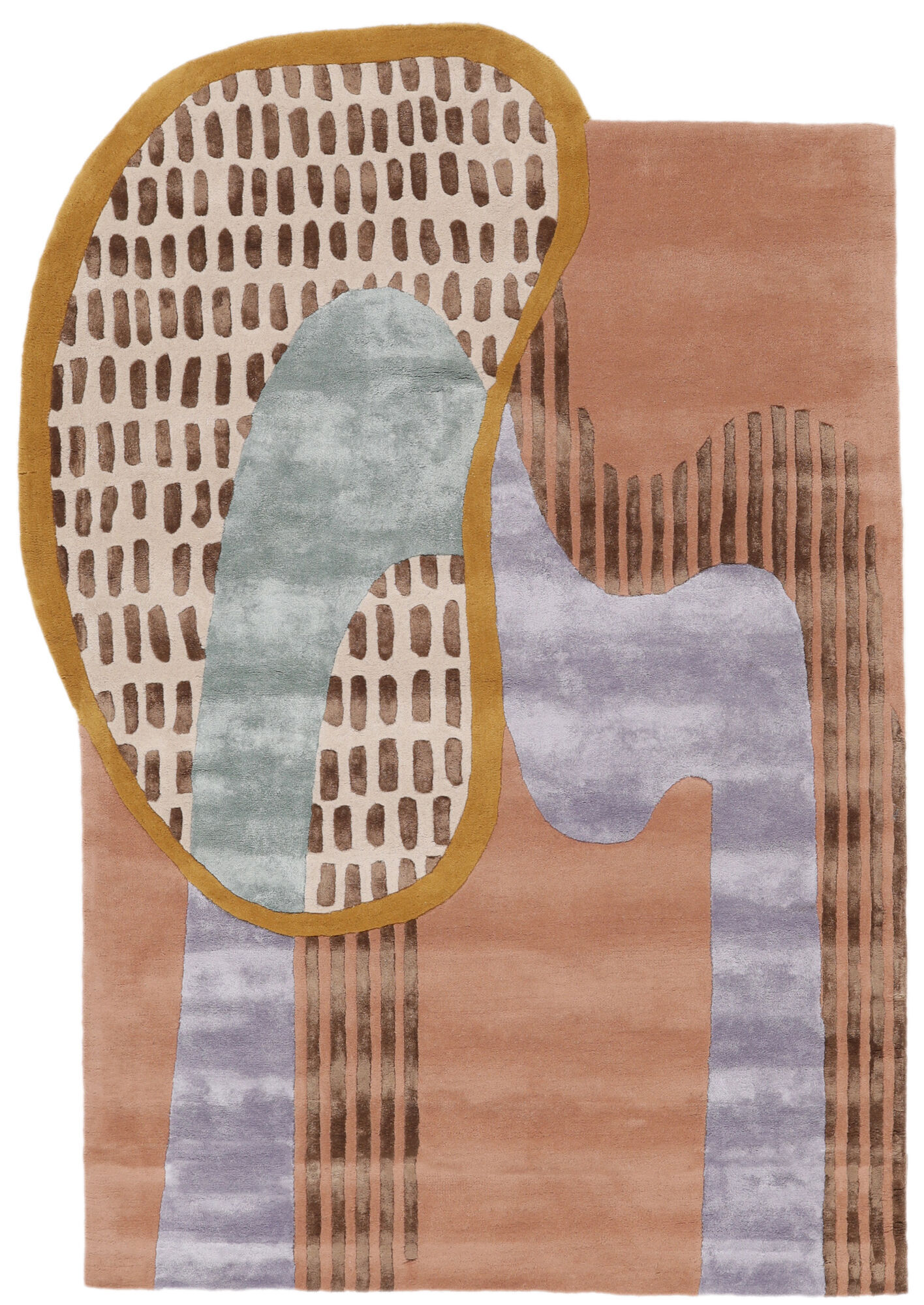 RugVista Elephant Alfombra - Terracota / Multicolor 200x300