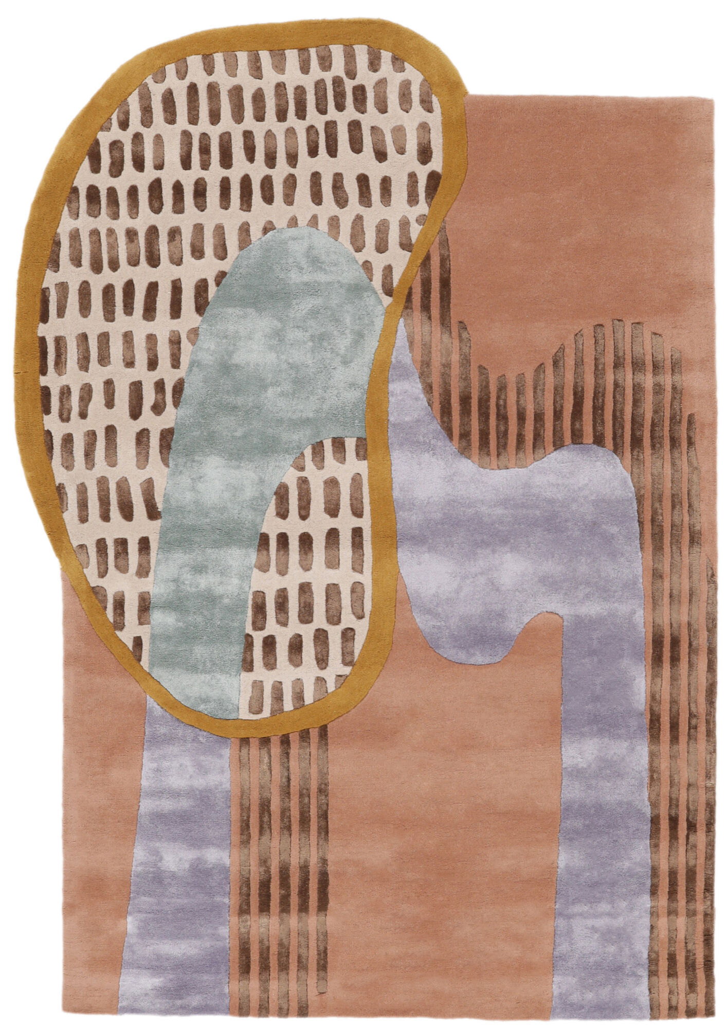 RugVista Elephant Alfombra - Terracota / Multicolor 250x350