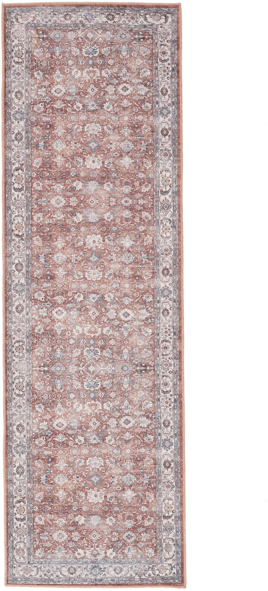 RugVista Galore Oriental Alfombra - Terracota / Beige 80x250