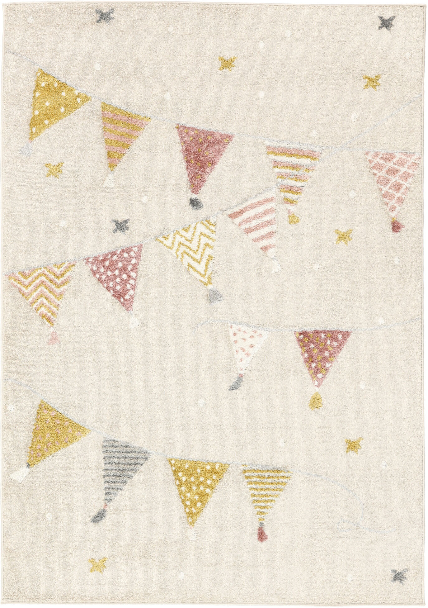 RugVista Celebration Alfombra - Beige / Rosa 140x200