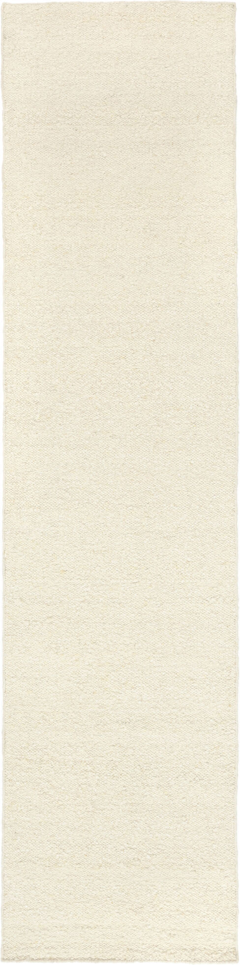 RugVista Popcorn Alfombra - Blanco natural 80x350