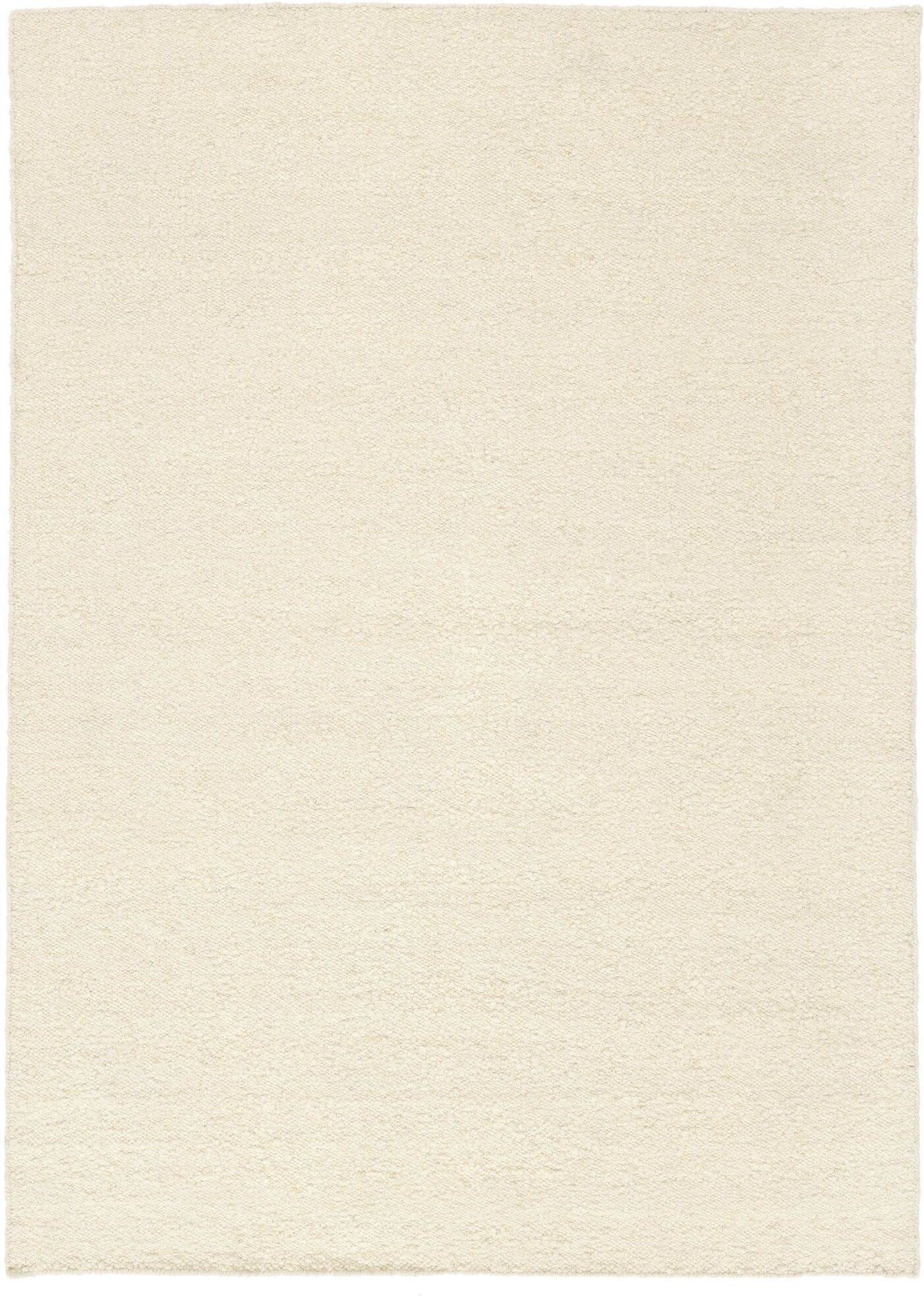 RugVista Popcorn Alfombra - Blanco natural 160x230